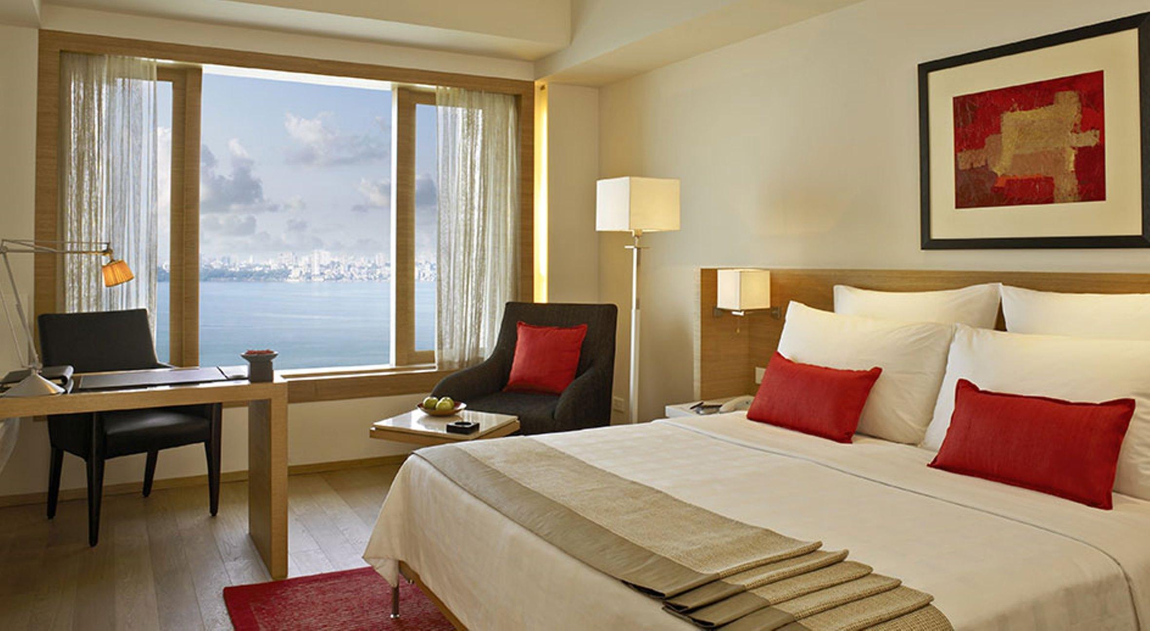 Hotel Trident Nariman Point Bombay Exterior foto A room at the hotel