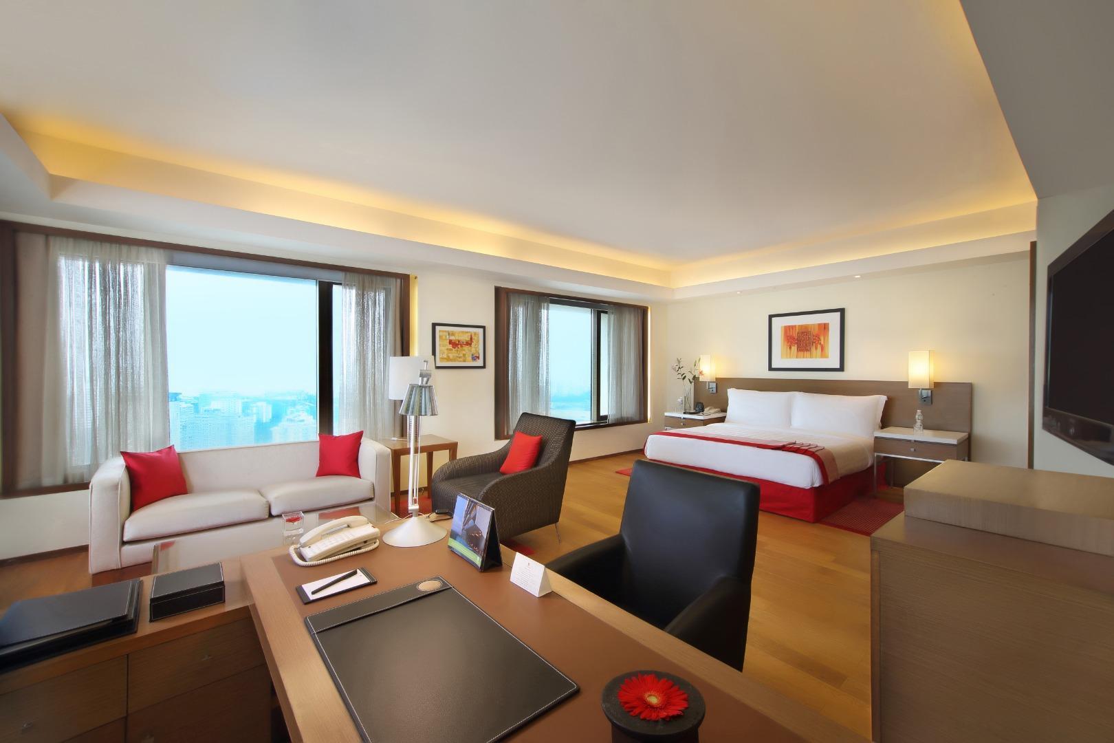 Hotel Trident Nariman Point Bombay Exterior foto Suite room at the hotel