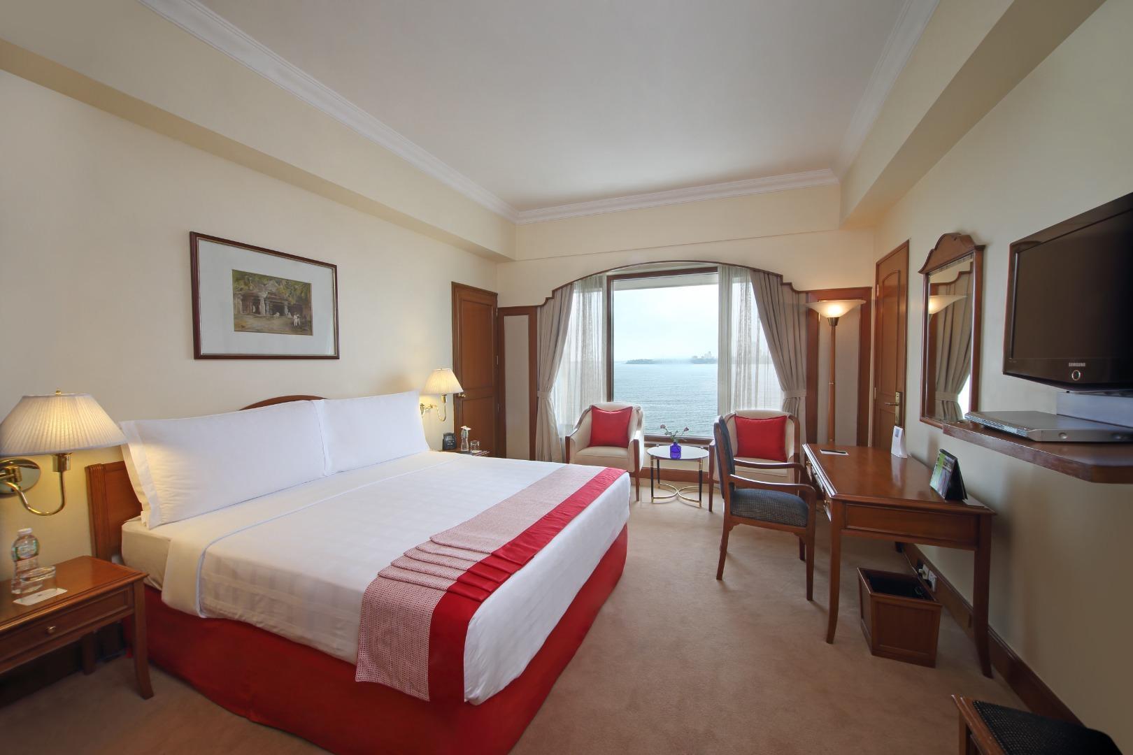 Hotel Trident Nariman Point Bombay Exterior foto A room at the hotel