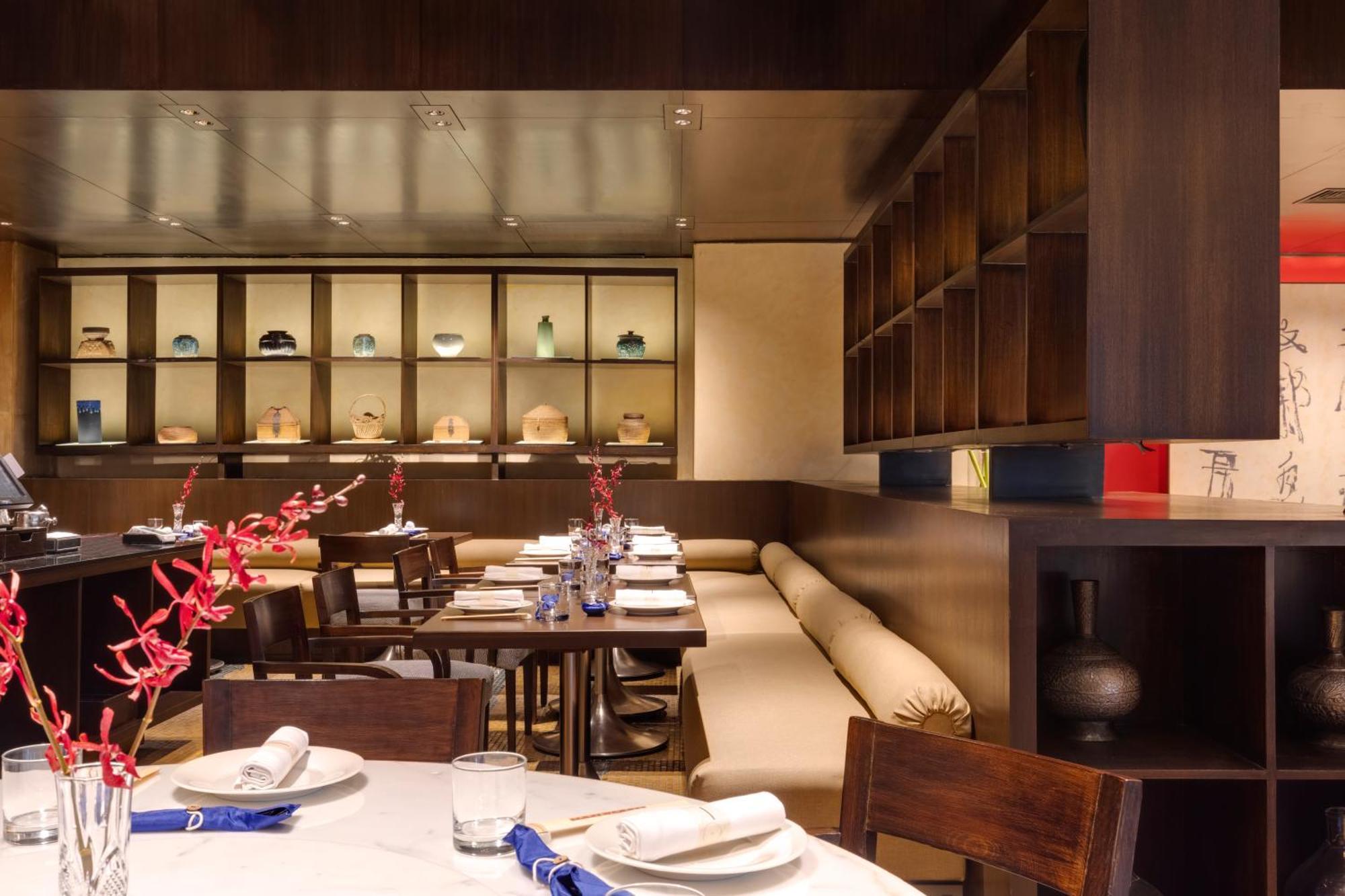 Hotel Trident Nariman Point Bombay Exterior foto Interior of the restaurant
